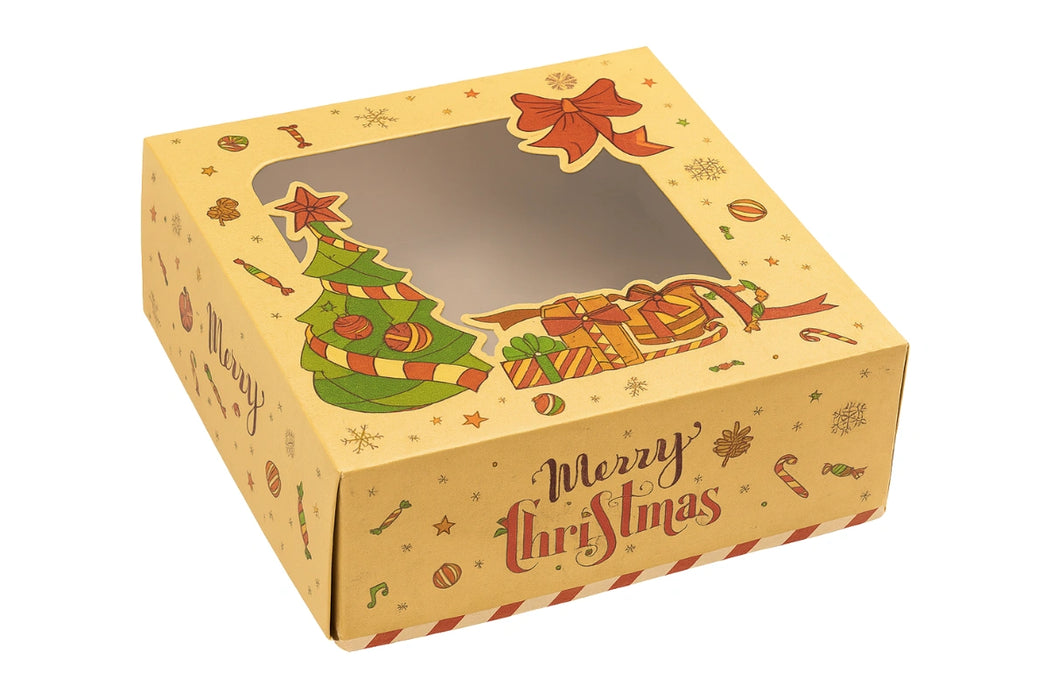 Christmas Craft Gift Box 7.2 Inch – 3 Inch Deep Iconic Cake Art