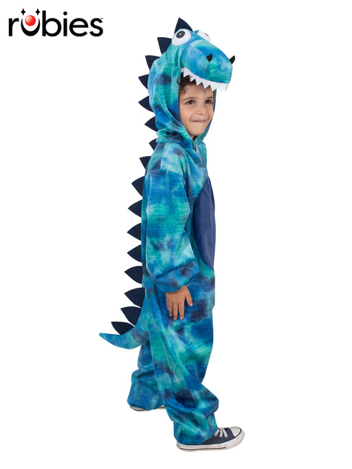 Blue Roaring Rex Dinosaur Costume 3-5 Years