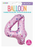 34" Foil Pink Unicorn 4