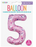 34" Foil Pink Unicorn 5