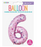 34" Foil Pink Unicorn 6