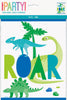 Dinosaur "Roar" 8 Loot Bags 22.5cm H x 18cm W (9" x 7.25")