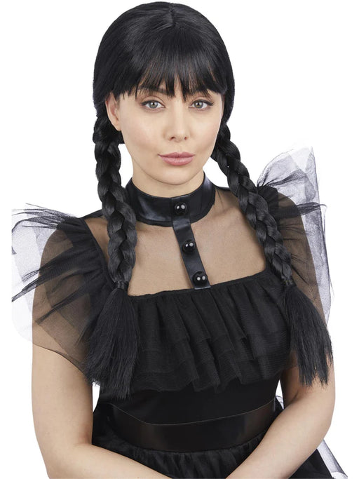 Adult Gothic School Girl Wig