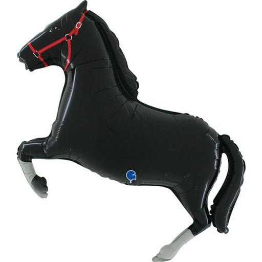 Foil Super Shape 86cm (34") Horse Black