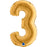 Grabo Foil Balloon 35 cm Gold 3