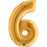 Grabo Foil Balloon 35 cm Gold 6