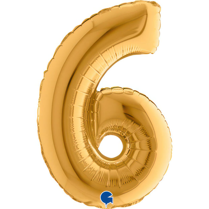 Grabo Foil Balloon 35 cm Gold 6