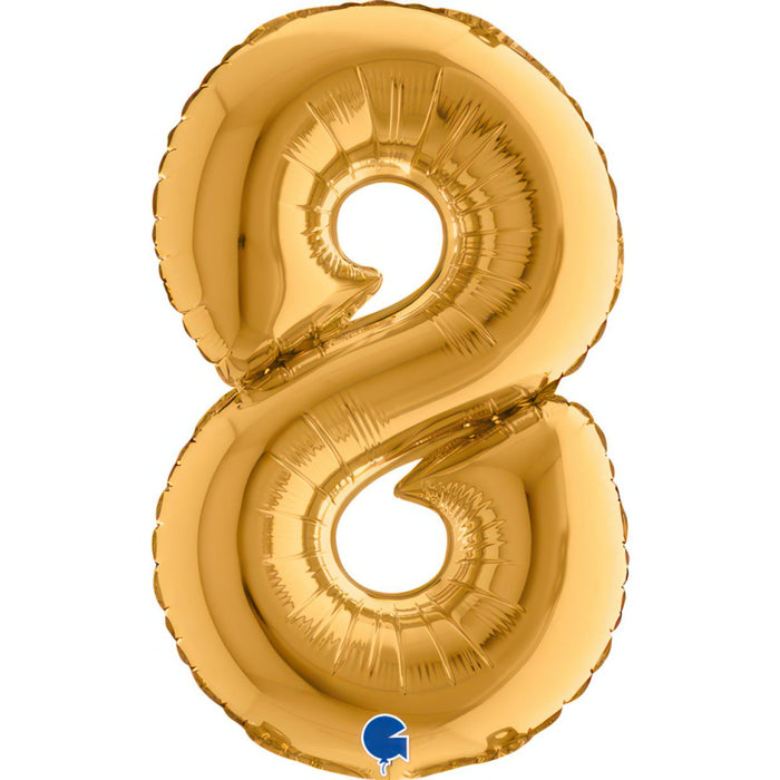 Grabo Foil Balloon 35 cm Gold 8