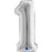 Grabo Foil Balloon 35 cm Silver 1