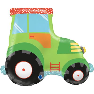 Foil Balloon Farm Tractor 27"/69cm