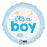 It's A Boy Moon & Stars Foil Balloon 18''/43cm