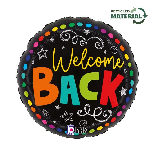 Welcome Back 18'' Foil Balloon