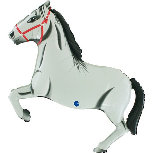 Foil Super Shape 86cm (34") Horse White