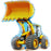 Grabo Mega Foil Bulldozer Foil 81cm