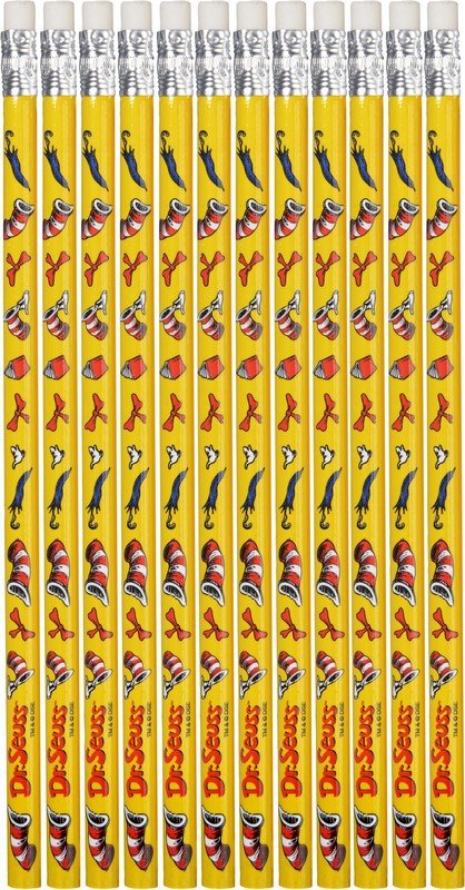 Dr. Seuss 12 Pk Pencils