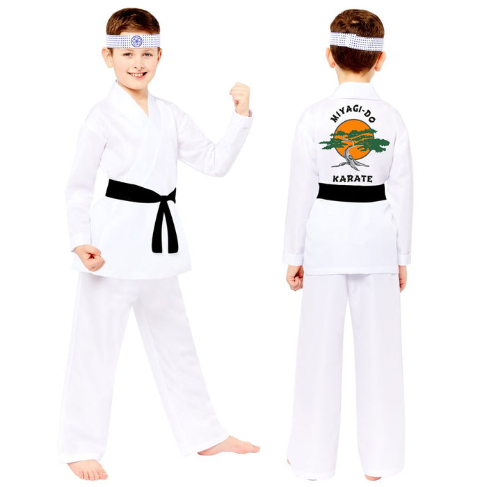 Cobra Kai Miyagi-Do Karate Costume Child 12-14 Years