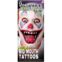 Big Mouth Tattoo - Clown
