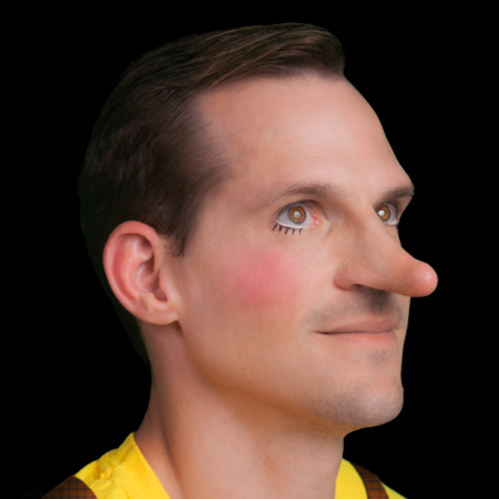 Black Label Latex - Pinnochio Nose