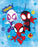 Blue Marvel Spidey and Friends large gift bag featuring Spidey, Ghost-Spider and Miles Morales