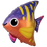 FM Foil Shape Happy Fish (65cm x 67cm)
