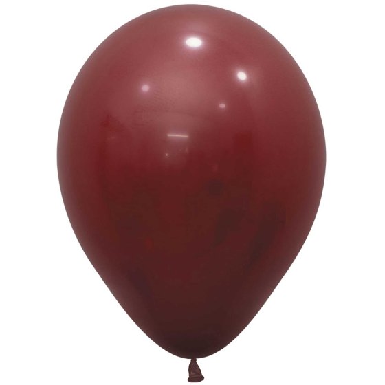 Sempertex 30cm Fashion Merlot Latex Balloons, 50Pk