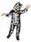 Bluey Halloween toddler costume shown in playful pose with printed jumpsuit and Bluey mask