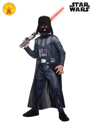 Darth Vader Childrens Costume Size Large 8-10 Years