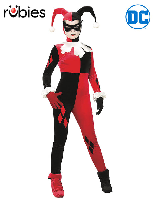 Harley Quinn Comic Book Costume Kit, Adult Medium