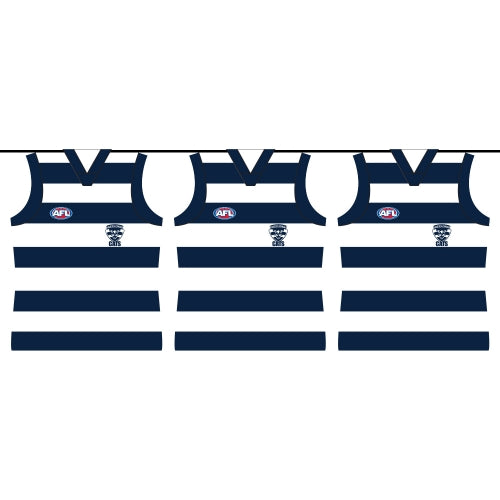 Geelong Cats Party Bunting 4m Ea