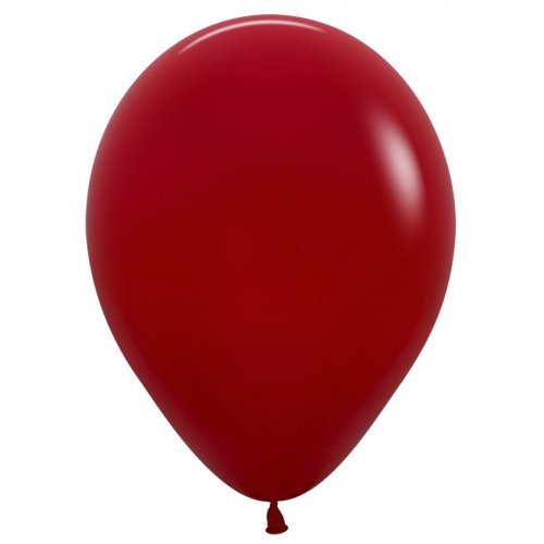 Decrotex 100 Pack Fashion Imperial Red 30cm Balloon
