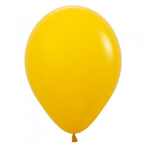 Decrotex 100 Pack Fashion Honey Yellow 30cm Balloon