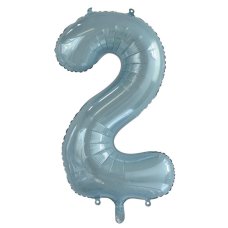 34" Foil Light Blue 2