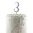 #3 Cake Topper Glitter Silver