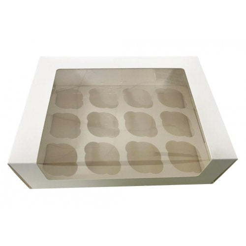 Cupcake Box 12 Holes 4" High