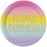 Rainbow Star Happy Birthday 8 Foil Stamped Paper Plates 18cm