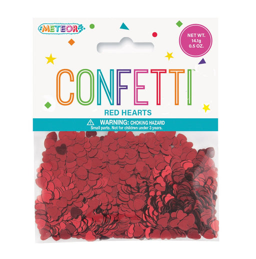 Red Hearts Confetti 14g