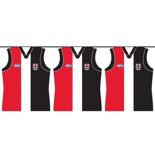 AFL St Kilda Saints Party Bunting 4m