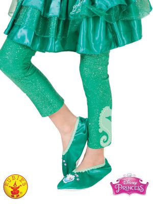 Children's Disney Princess Little Mermaid Footless Tights 9-11 Years