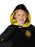 Hogwarts Black And Gold Hooded Robe