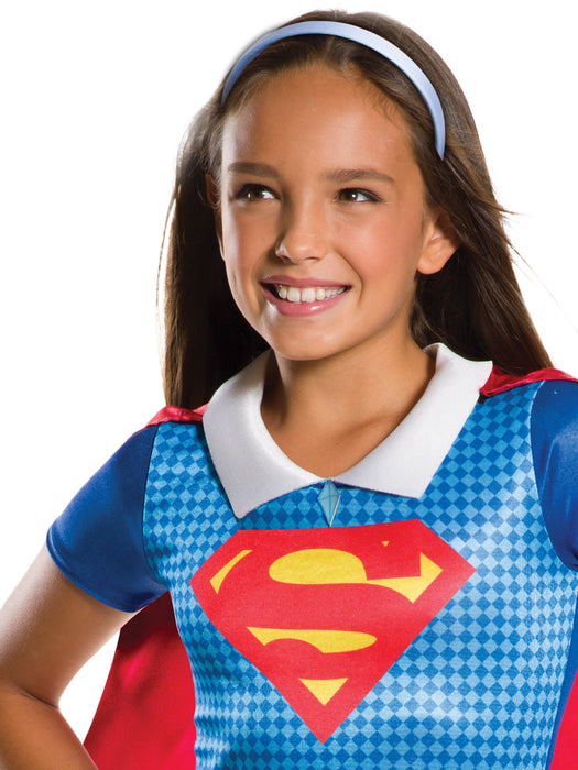 Supergirl Kids Costume - 6-8 Years
