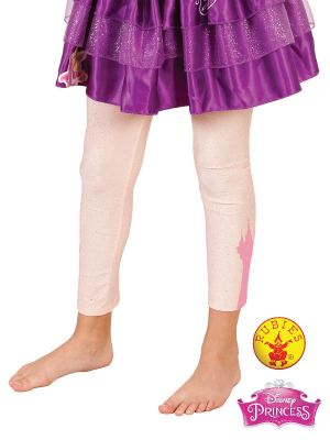 Children's Disney Princess Rapunzel Footless Tights 6-8 Years