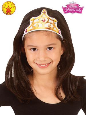 Children's Disney Princess Belle Fabric Tiara - One Size