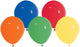 Rainbow 12cm Balloons 20 Pack