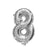 Artwrap Foil Balloon 35cm Silver 8