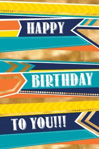 Happy Birthday To You Birthday Card