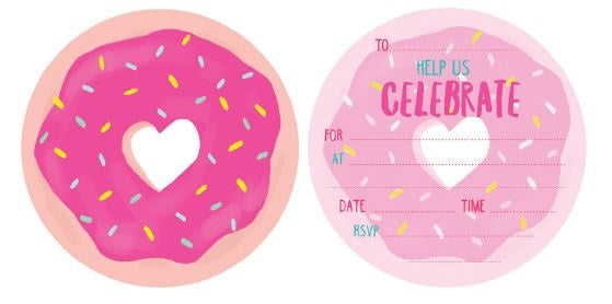 Assorted Party Invitations