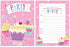 Cup Cake Party Invitations