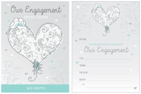 Our Engagement Party Invitations