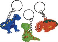 Dinosaur Keyring 3 Pack