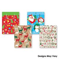 Large Christmas Gift Bags (Assorted Designs)